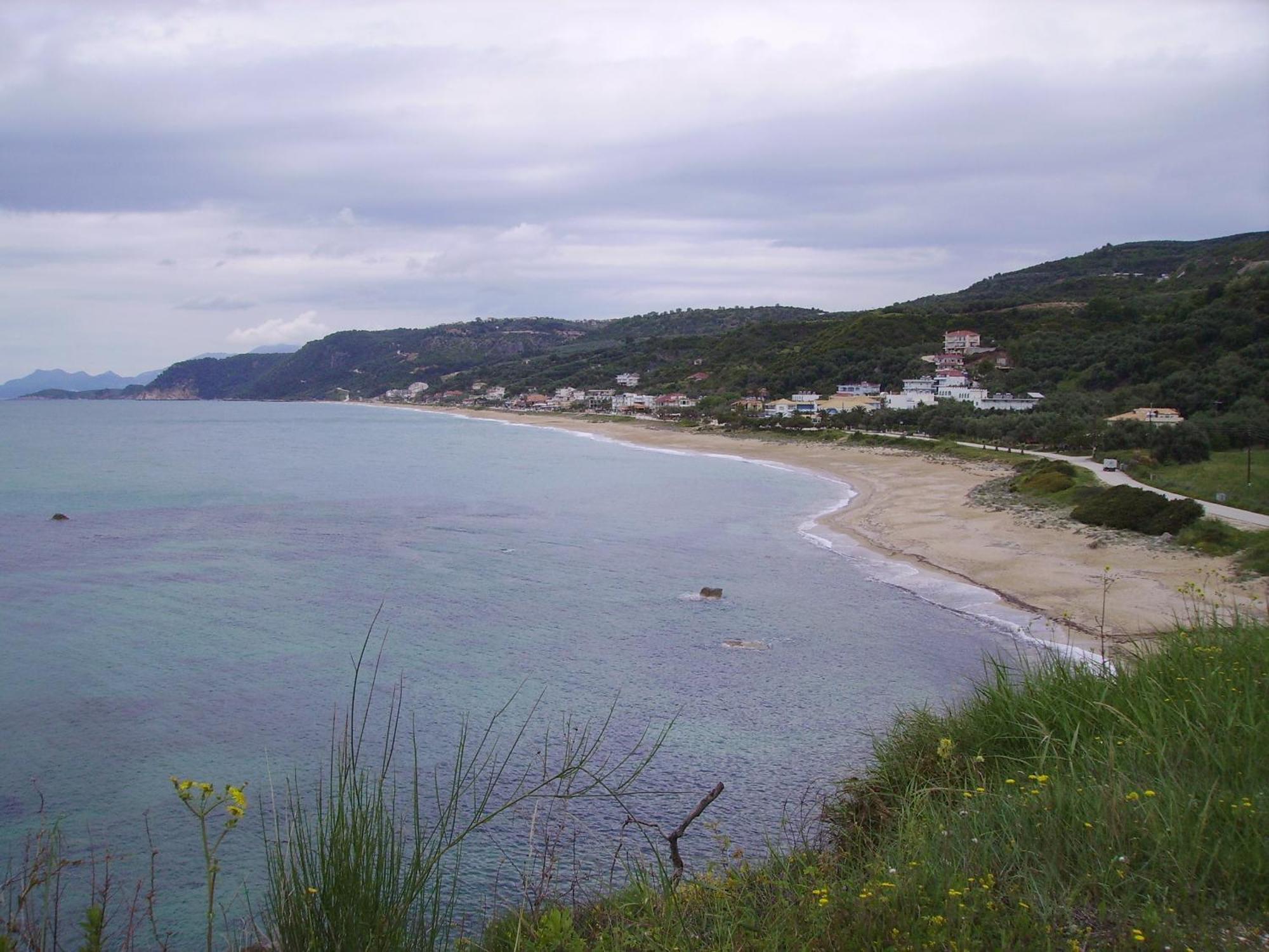 Hotel Loukas Vrachos Paralia Vrachou Exterior photo